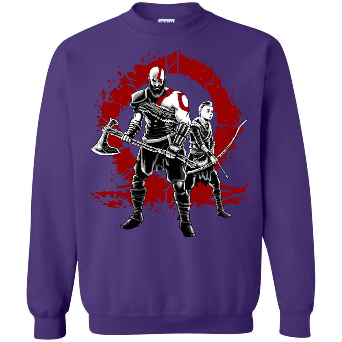 Sweatshirts Purple / S Lineage of War Crewneck Sweatshirt