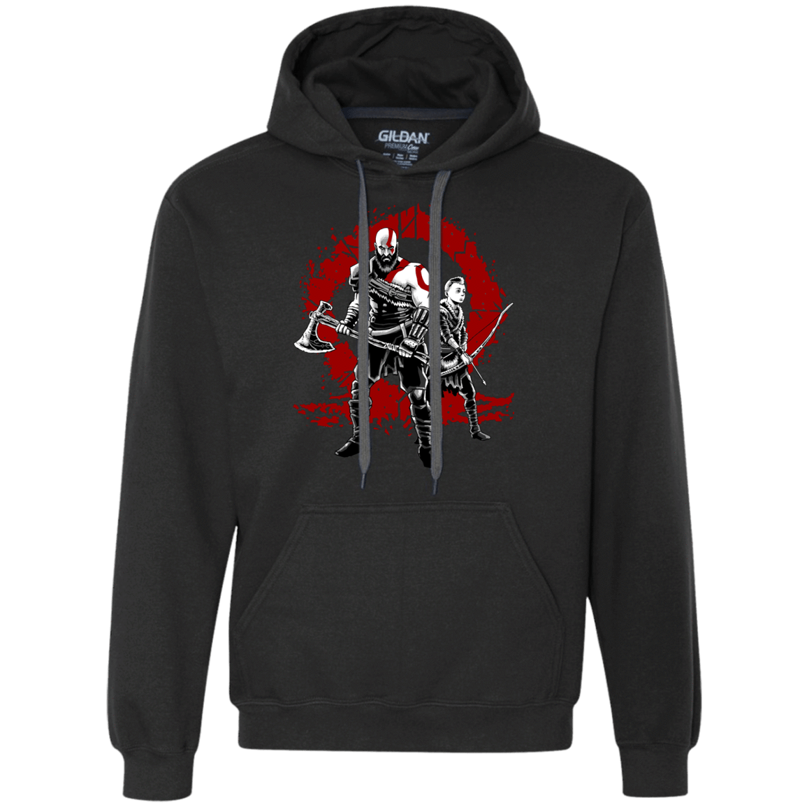 Sweatshirts Black / S Lineage of War Premium Fleece Hoodie