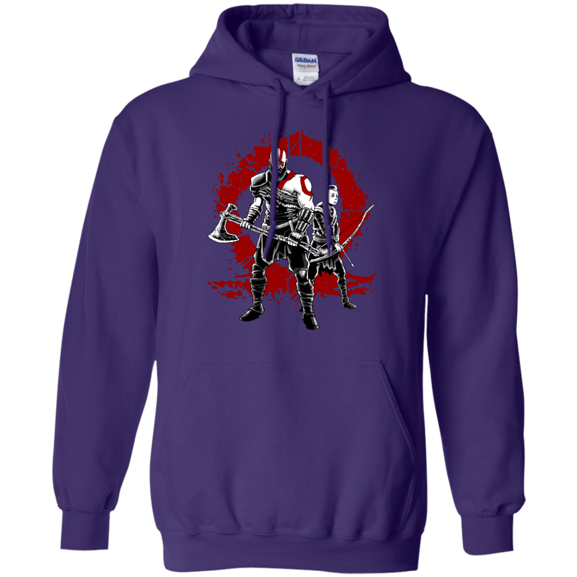 Sweatshirts Purple / S Lineage of War Pullover Hoodie