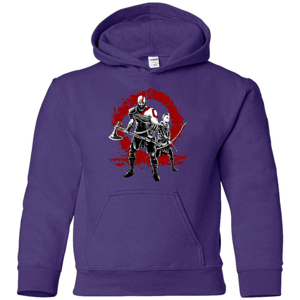 Sweatshirts Purple / YS Lineage of War Youth Hoodie