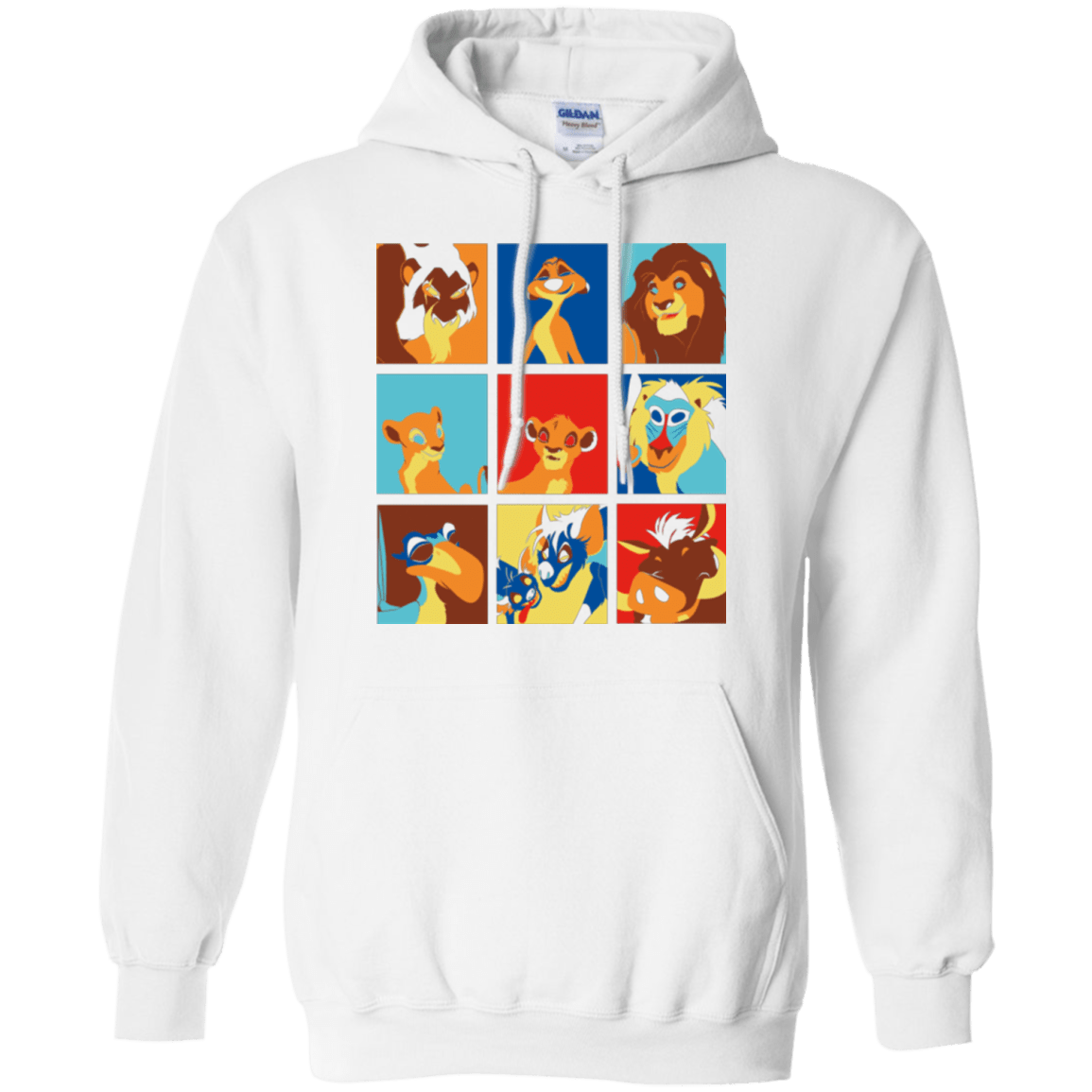 Sweatshirts White / Small Lion Pop Pullover Hoodie