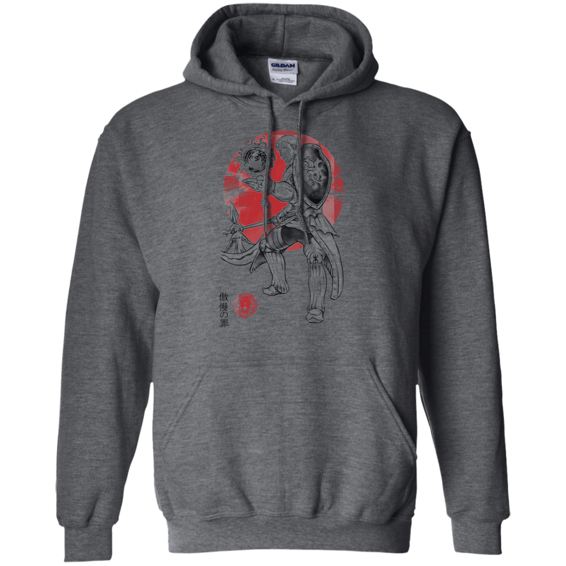 Sweatshirts Dark Heather / S Lion Pride Pullover Hoodie