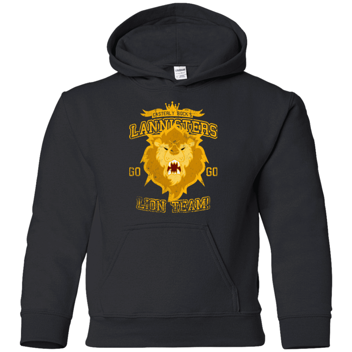Sweatshirts Black / YS Lion Team Youth Hoodie