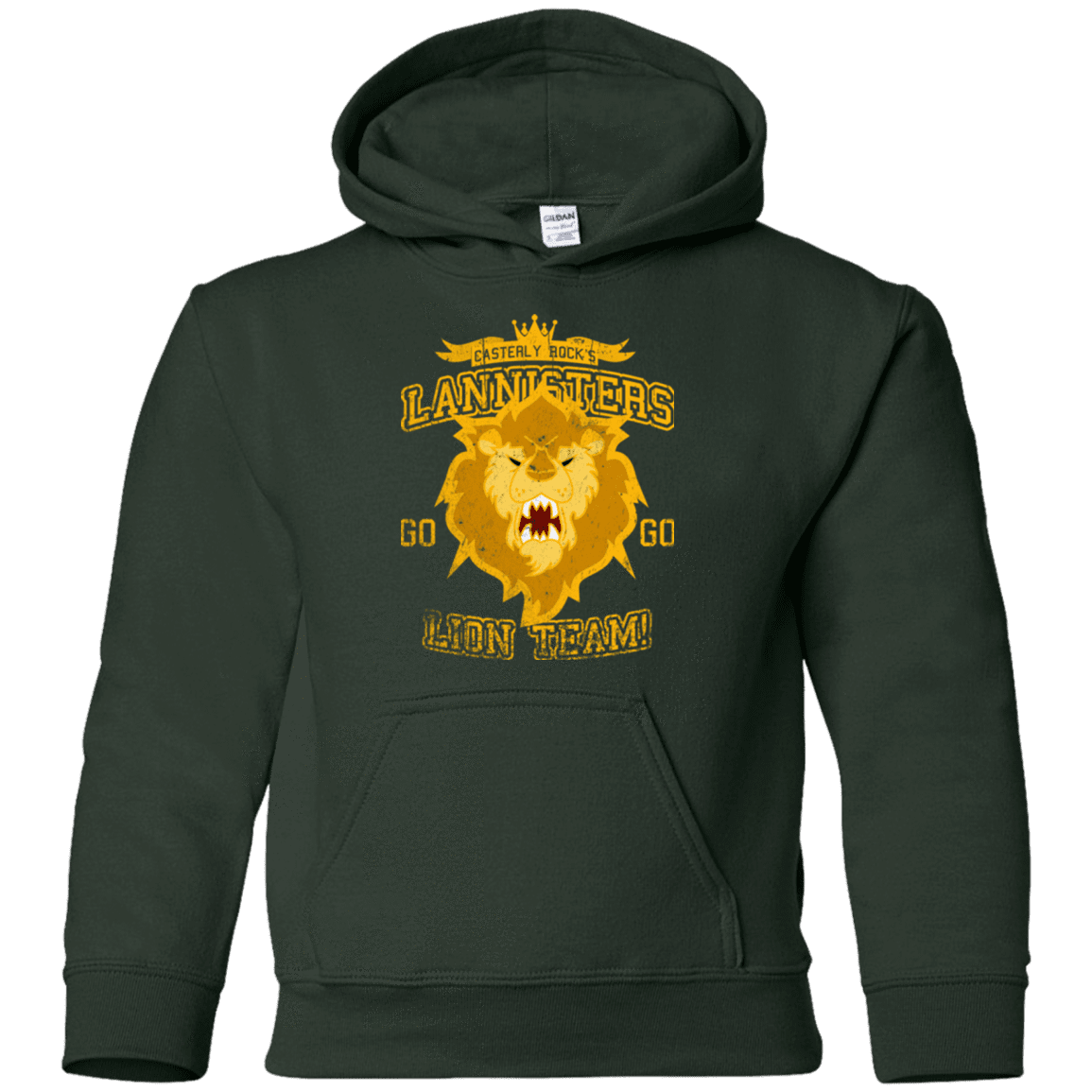Sweatshirts Forest Green / YS Lion Team Youth Hoodie