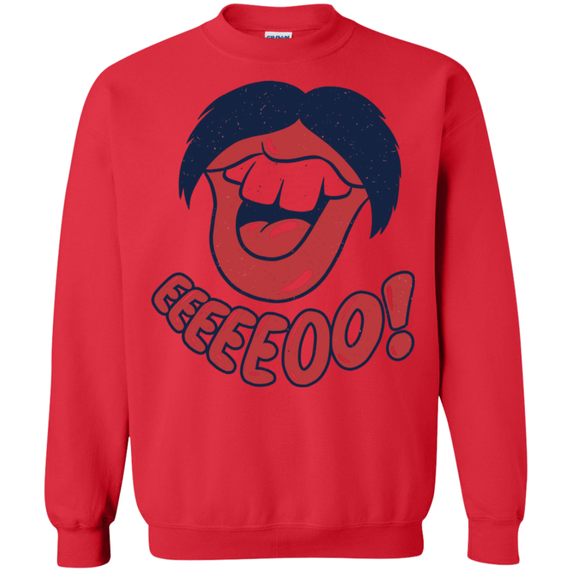 Sweatshirts Red / S Lips EO Crewneck Sweatshirt