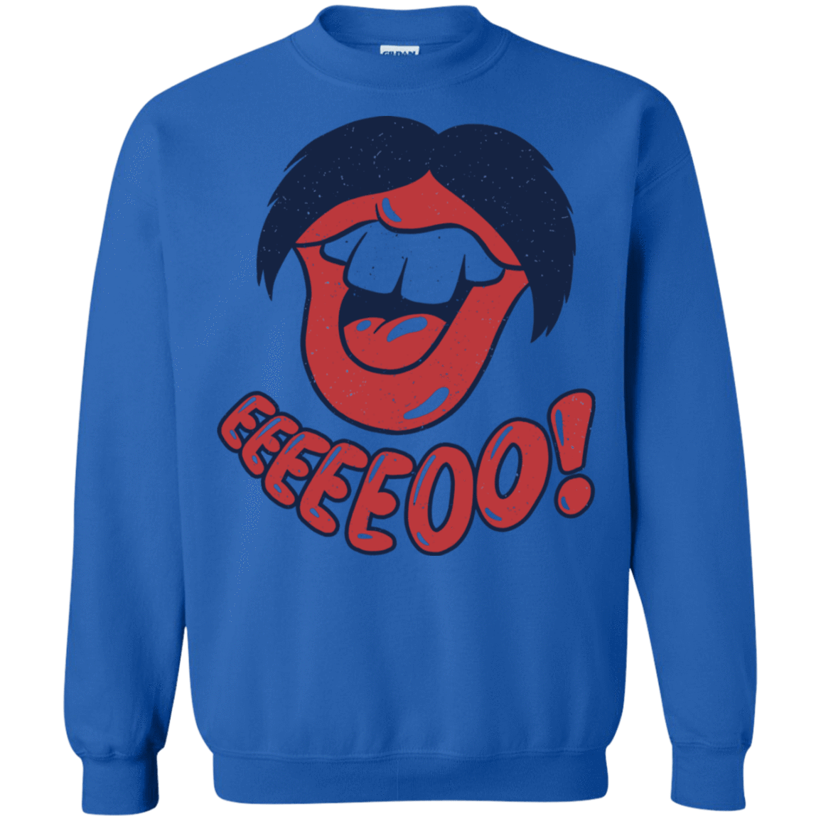 Sweatshirts Royal / S Lips EO Crewneck Sweatshirt
