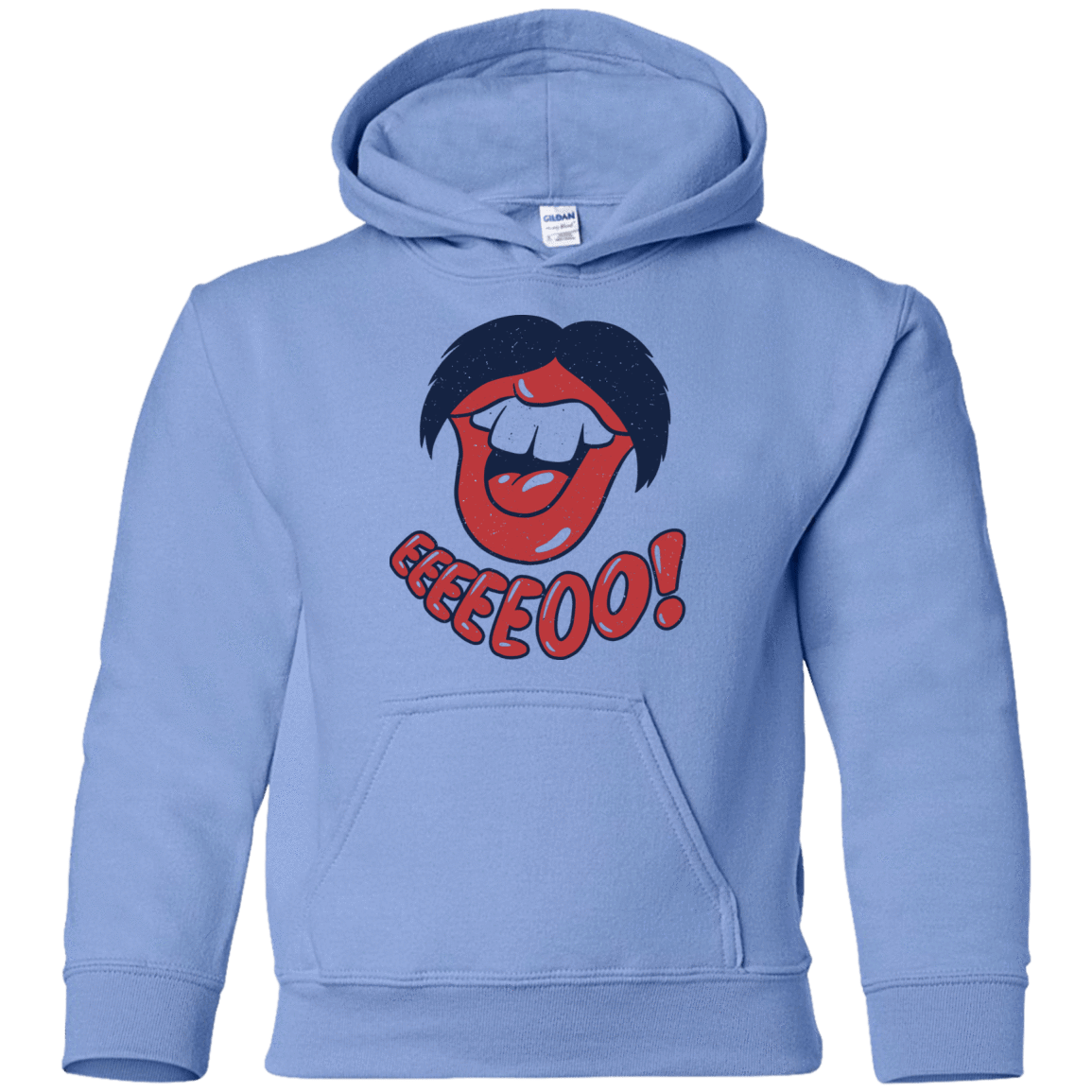 Sweatshirts Carolina Blue / YS Lips EO Youth Hoodie