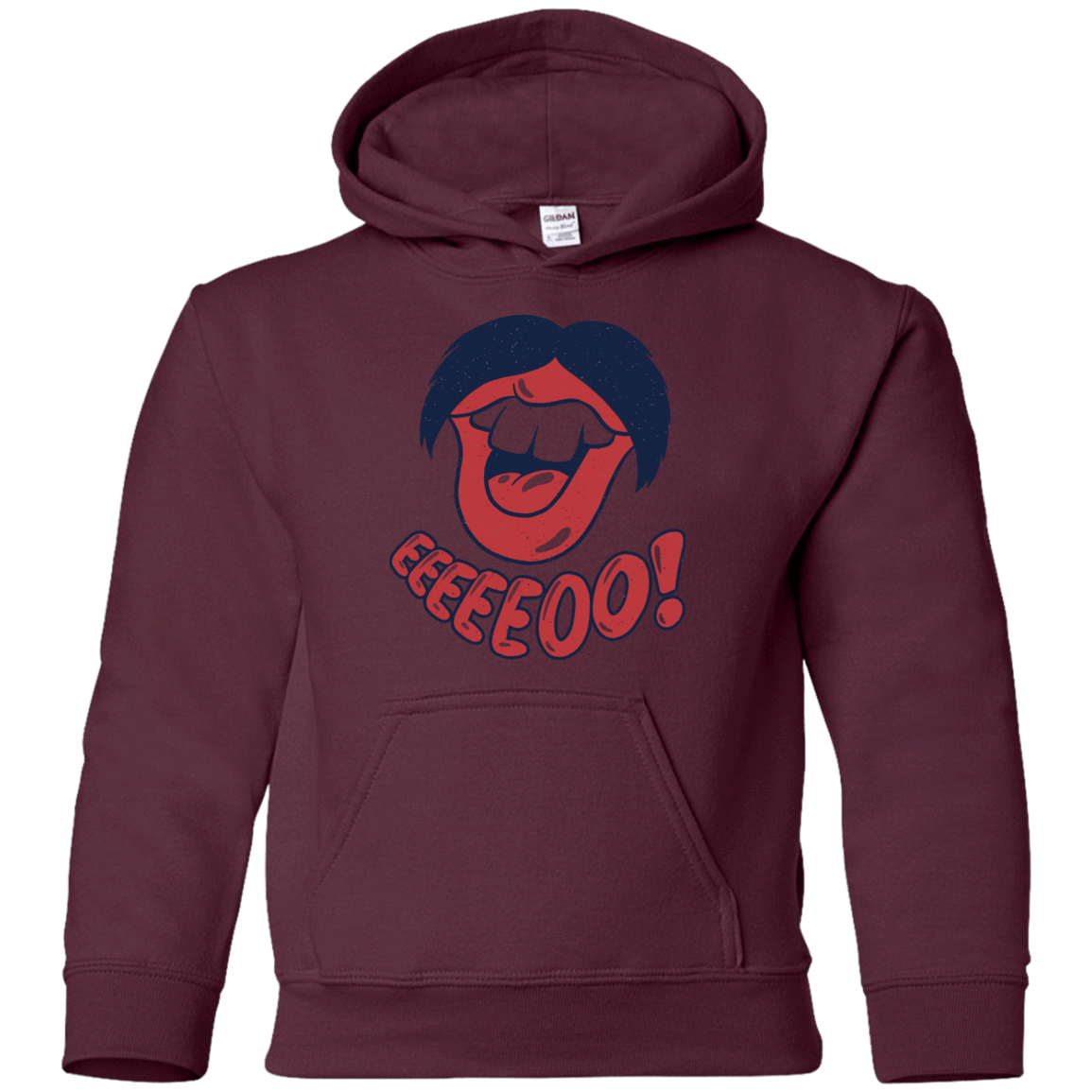 Sweatshirts Maroon / YS Lips EO Youth Hoodie