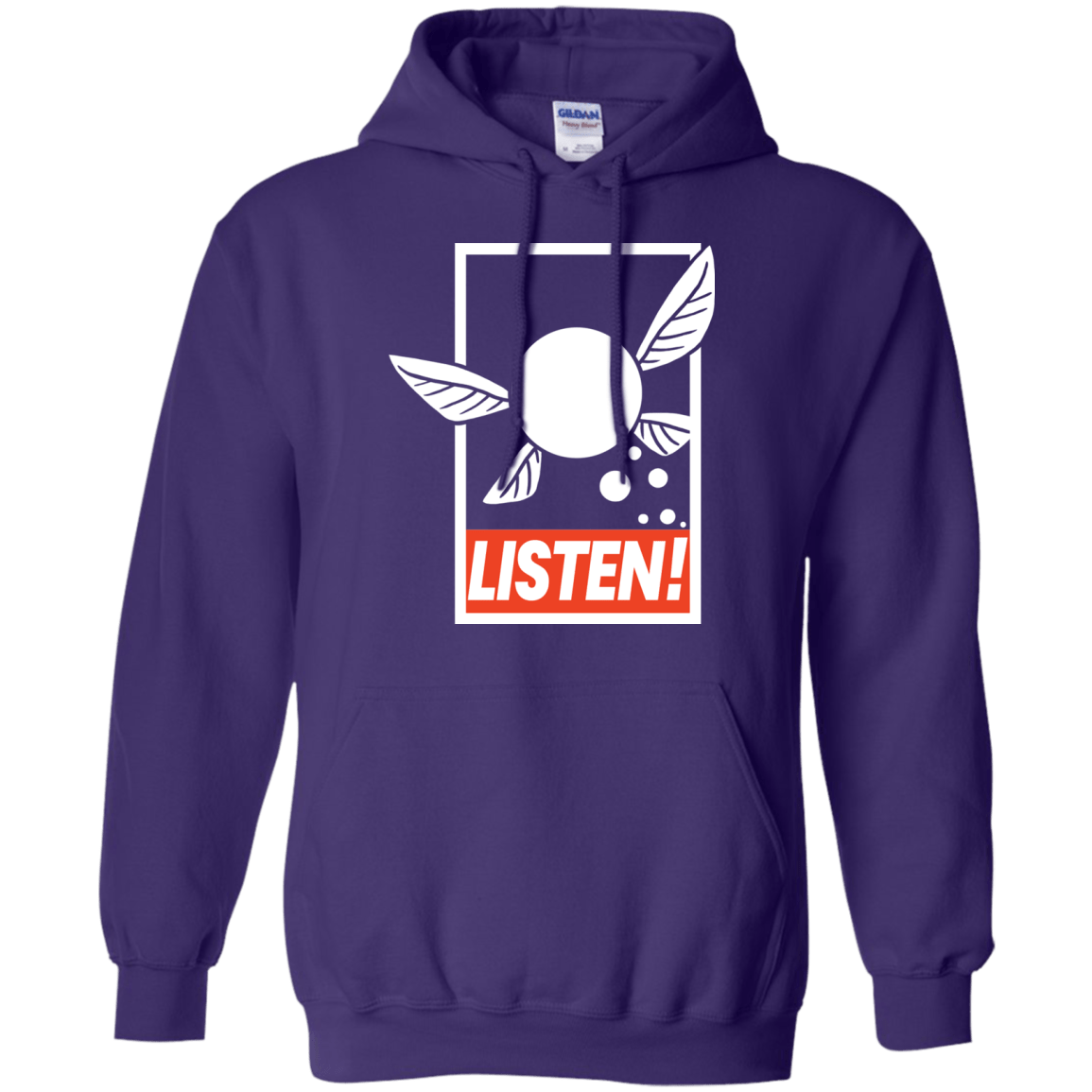 Sweatshirts Purple / S LISTEN! Pullover Hoodie
