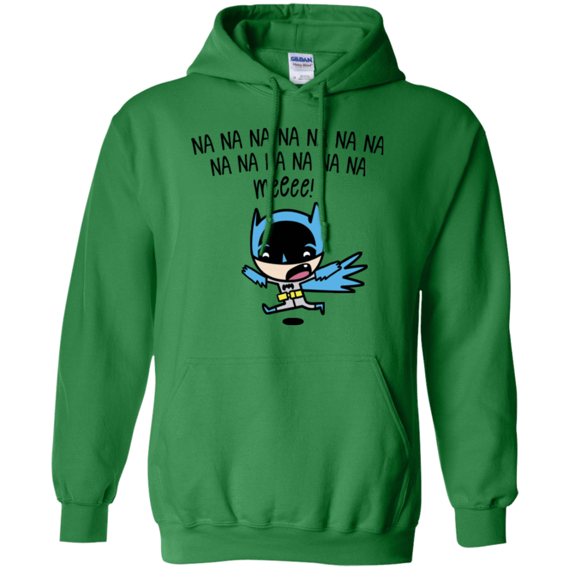 Sweatshirts Irish Green / Small Little Bat Boy Pullover Hoodie