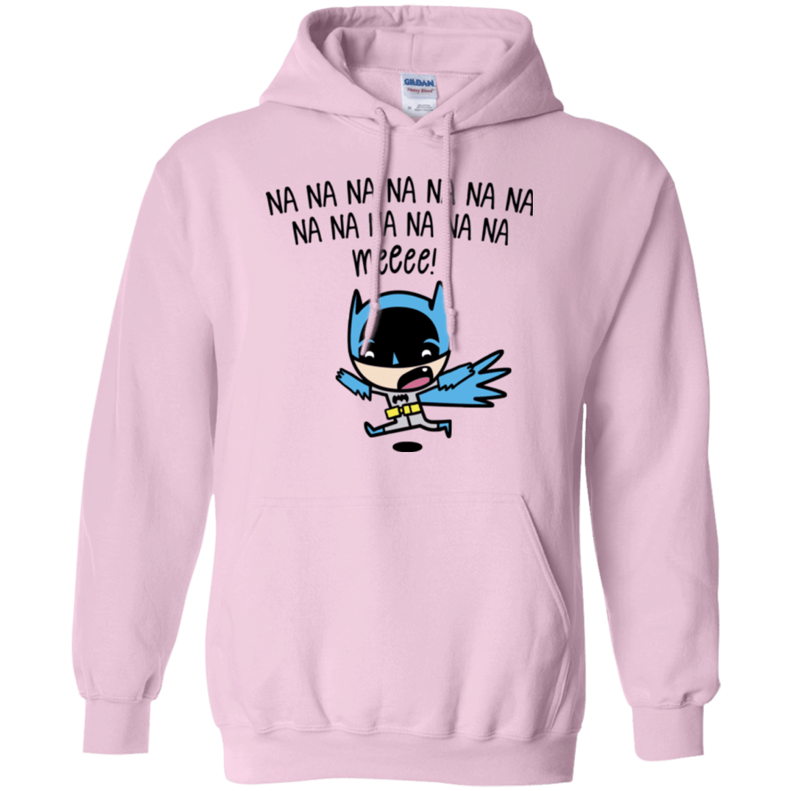 Sweatshirts Light Pink / Small Little Bat Boy Pullover Hoodie