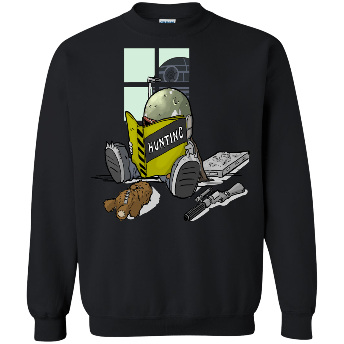 Sweatshirts Black / Small Little Boba Crewneck Sweatshirt