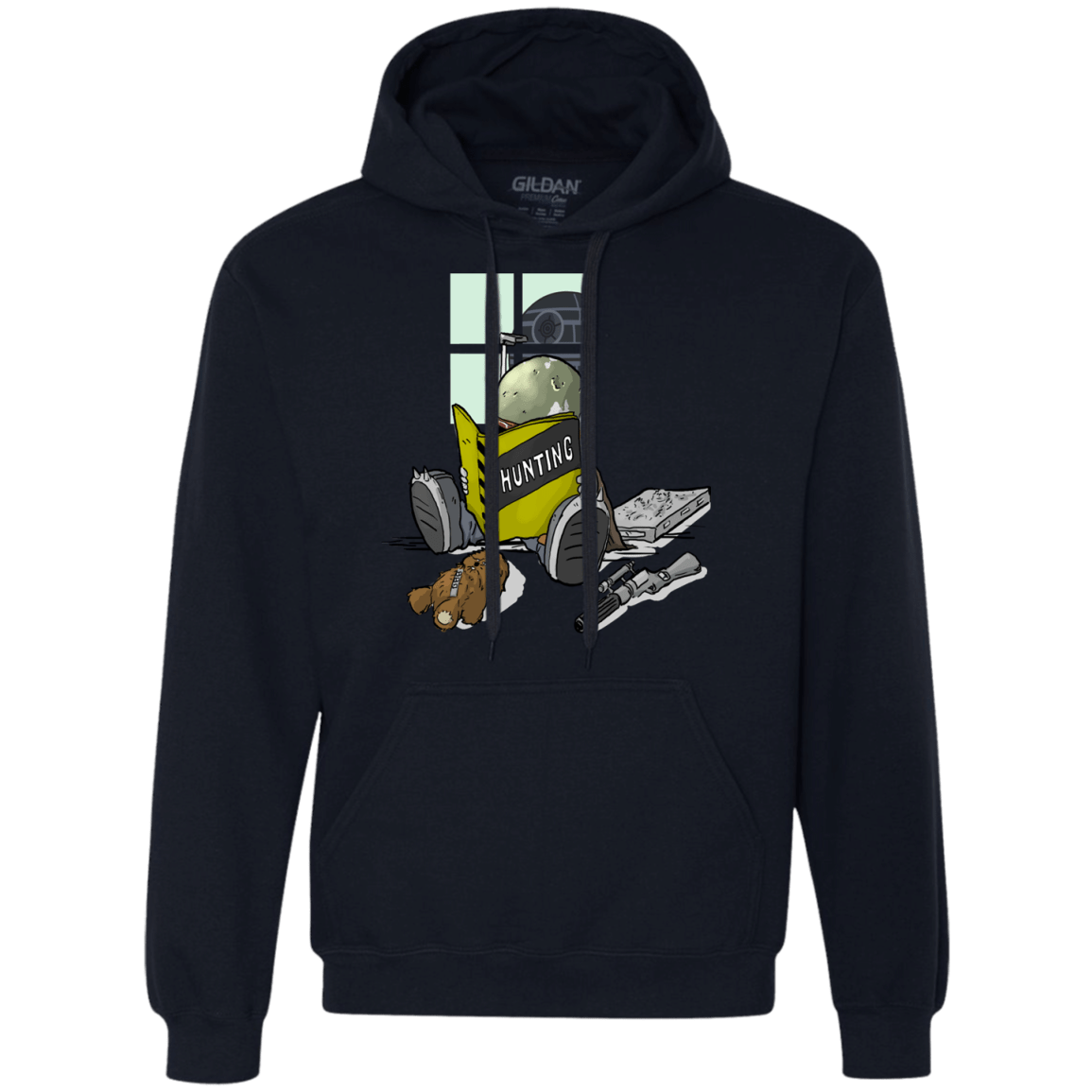 Sweatshirts Navy / Small Little Boba Premium Fleece Hoodie