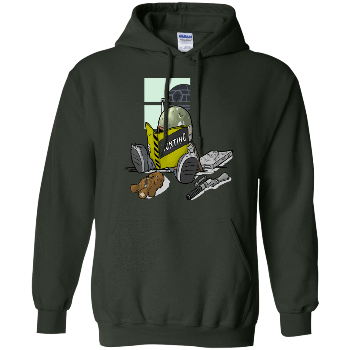 Sweatshirts Forest Green / Small Little Boba Pullover Hoodie