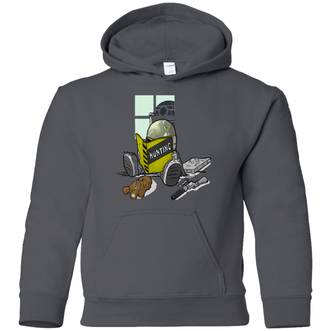 Sweatshirts Charcoal / YS Little Boba Youth Hoodie