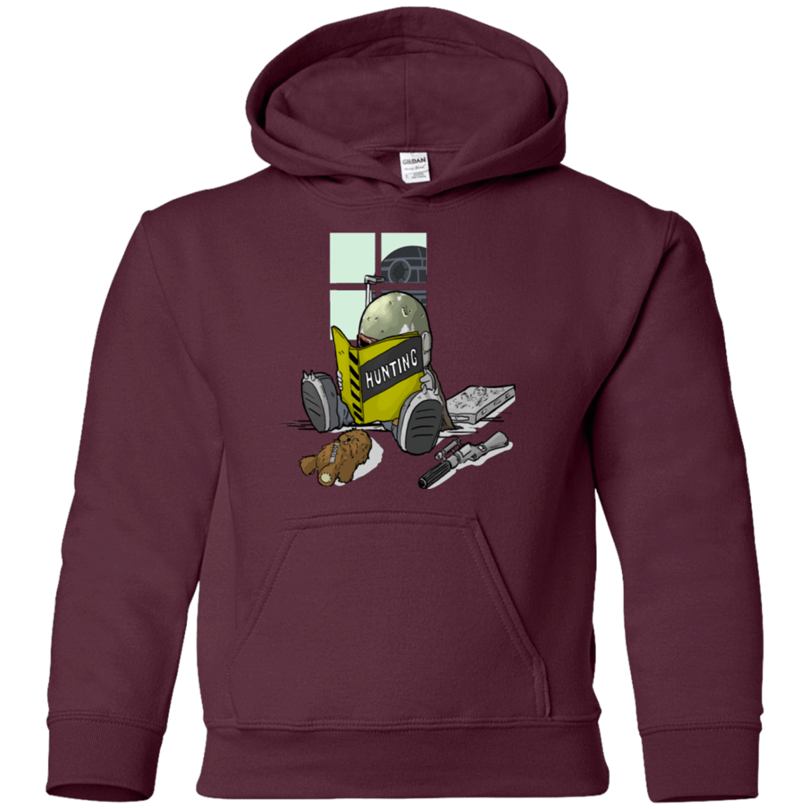 Sweatshirts Maroon / YS Little Boba Youth Hoodie