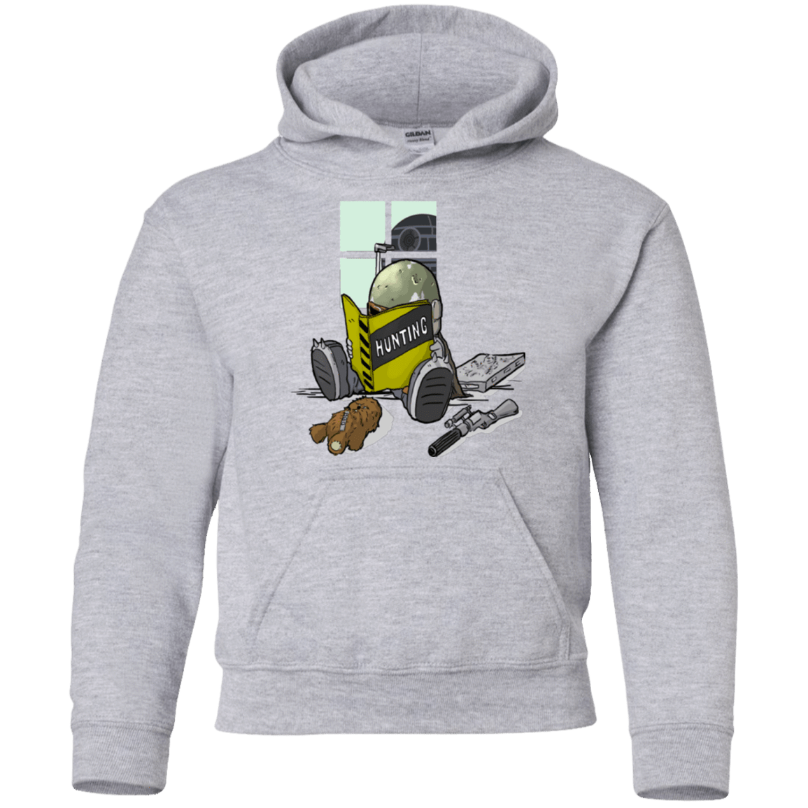 Sweatshirts Sport Grey / YS Little Boba Youth Hoodie