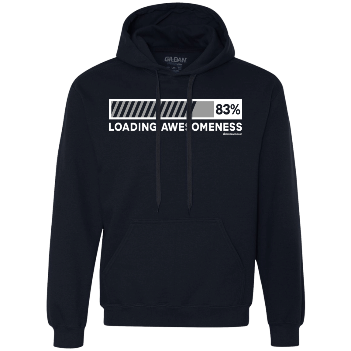 Sweatshirts Navy / Small Loading Awesomeness Premium Fleece Hoodie