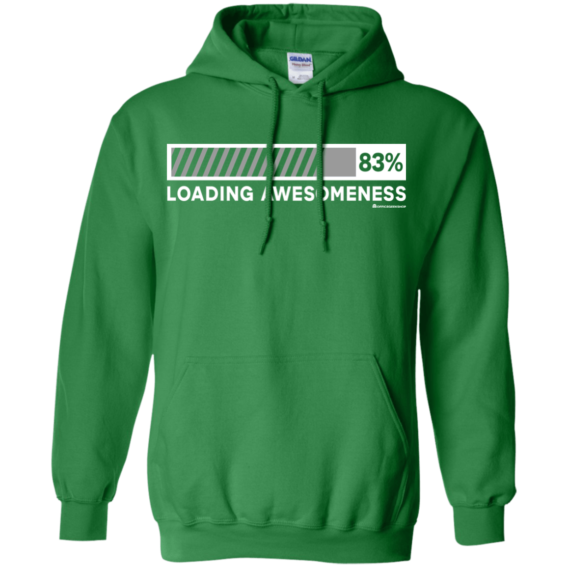 Sweatshirts Irish Green / Small Loading Awesomeness Pullover Hoodie