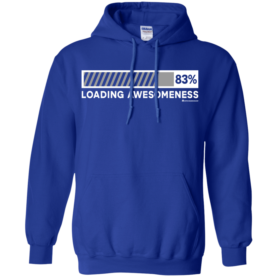 Sweatshirts Royal / Small Loading Awesomeness Pullover Hoodie