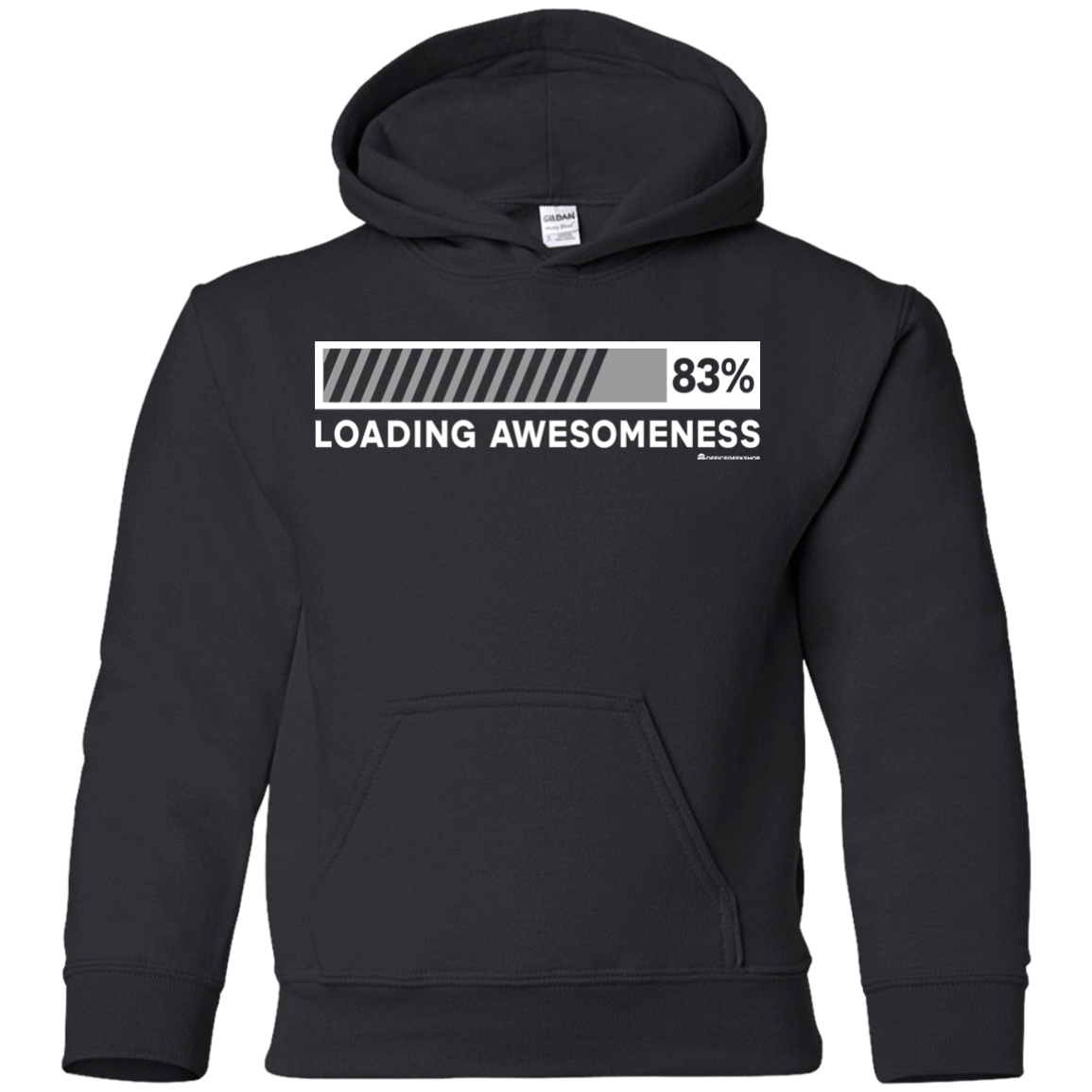 Sweatshirts Black / YS Loading Awesomeness Youth Hoodie