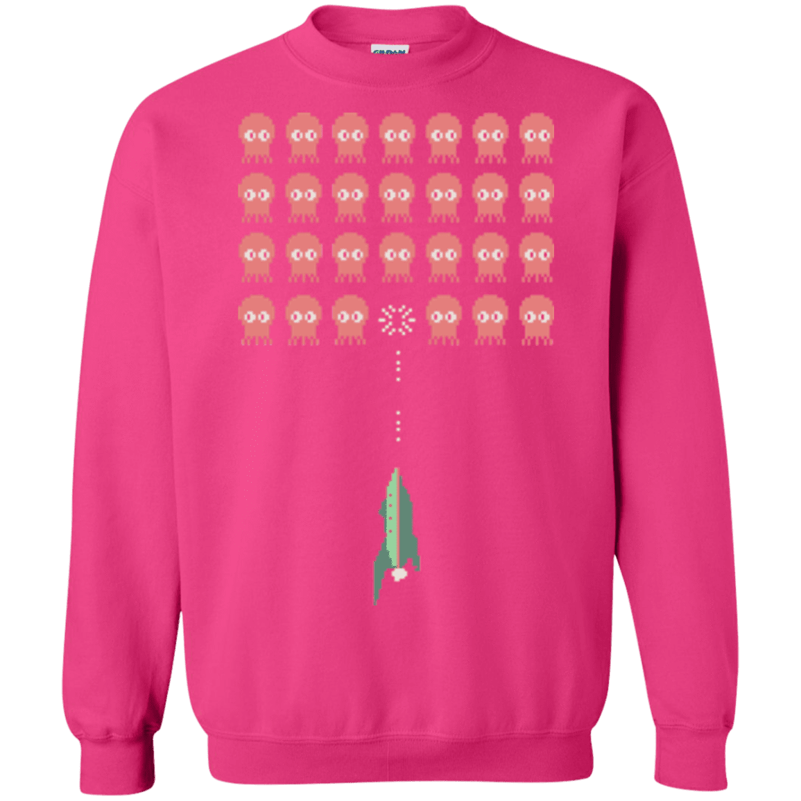 Sweatshirts Heliconia / Small Lobster invaders Crewneck Sweatshirt