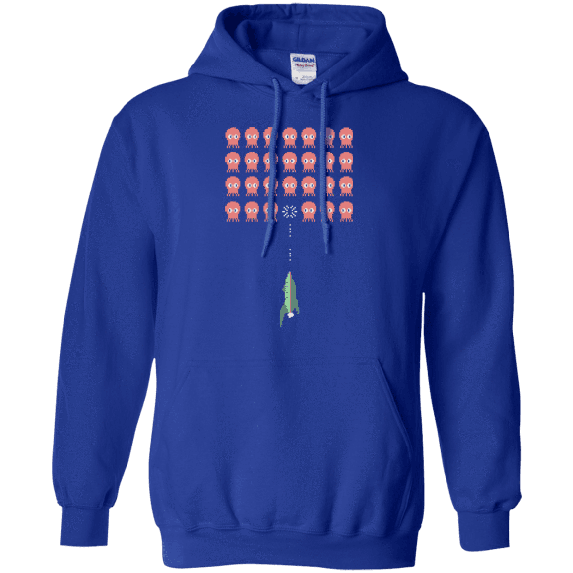 Sweatshirts Royal / Small Lobster invaders Pullover Hoodie