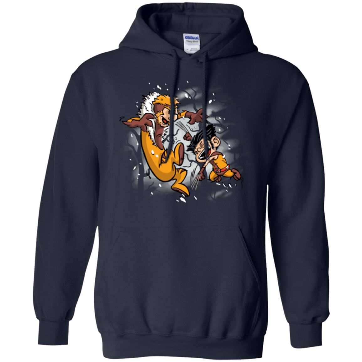 Sweatshirts Navy / Small Logan and Victor Pullover Hoodie