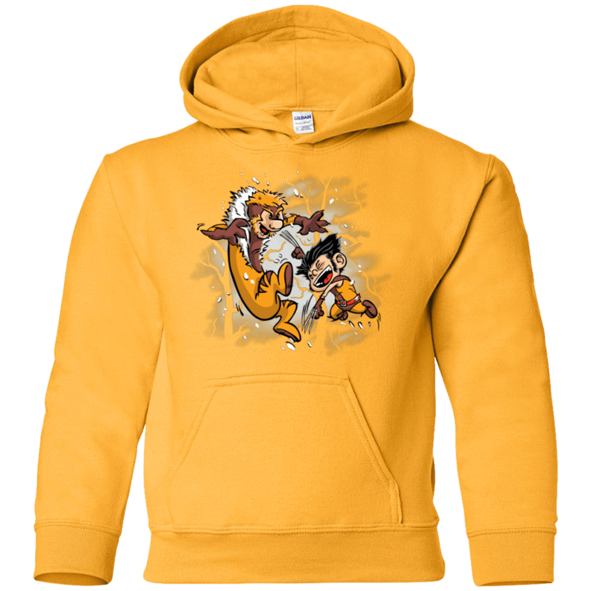 Sweatshirts Gold / YS Logan and Victor Youth Hoodie