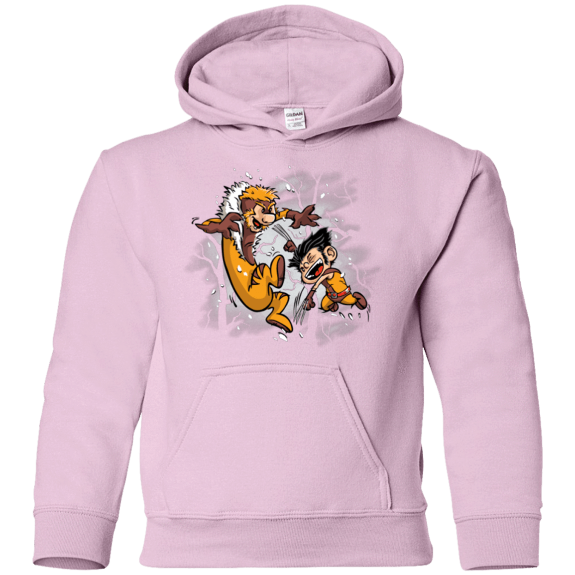 Sweatshirts Light Pink / YS Logan and Victor Youth Hoodie