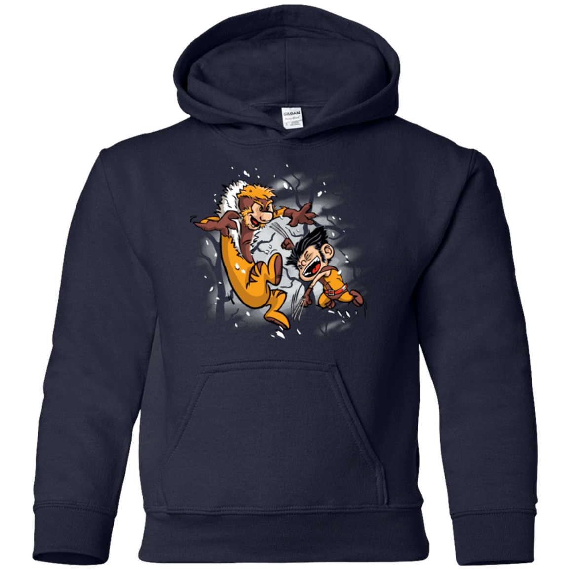 Sweatshirts Navy / YS Logan and Victor Youth Hoodie