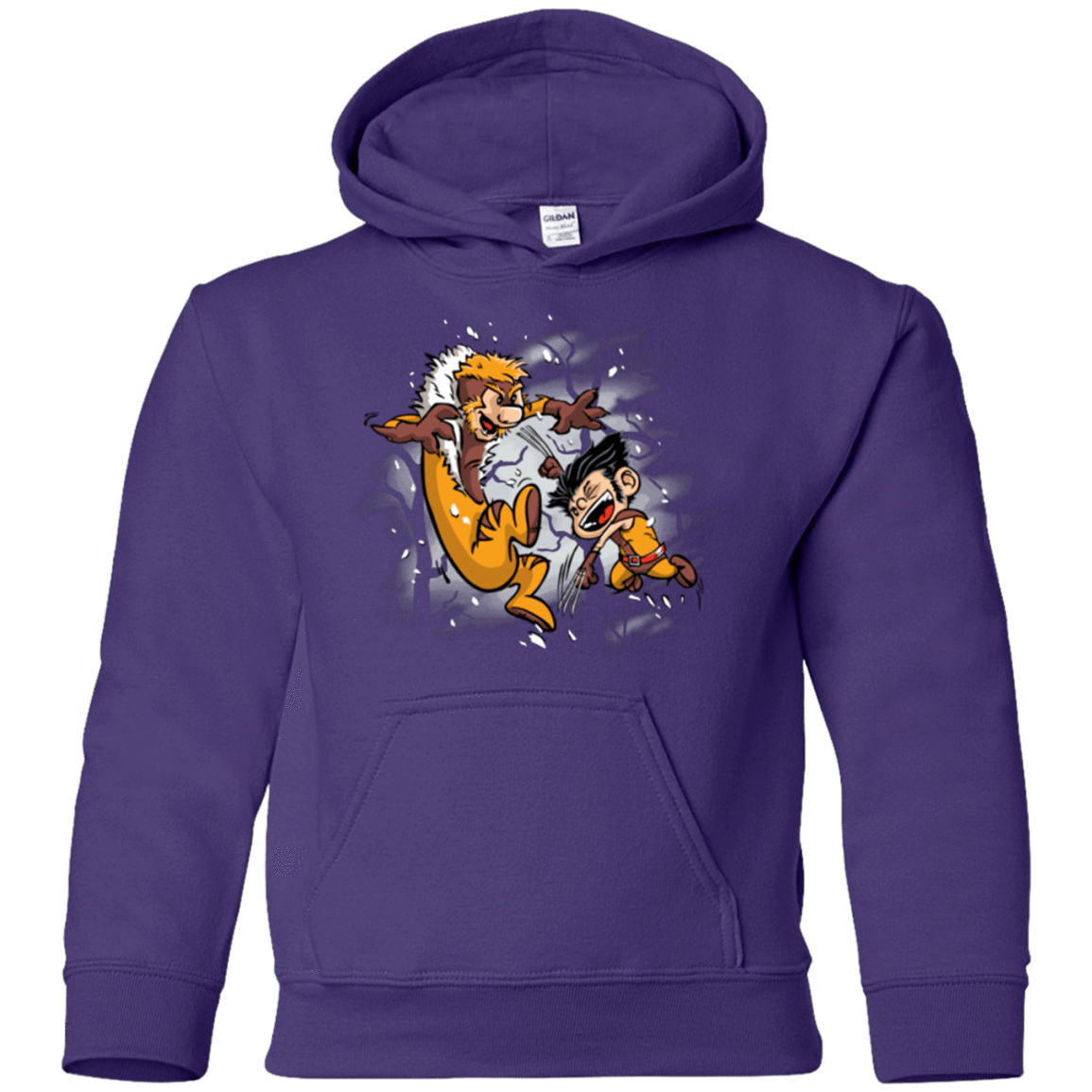 Sweatshirts Purple / YS Logan and Victor Youth Hoodie