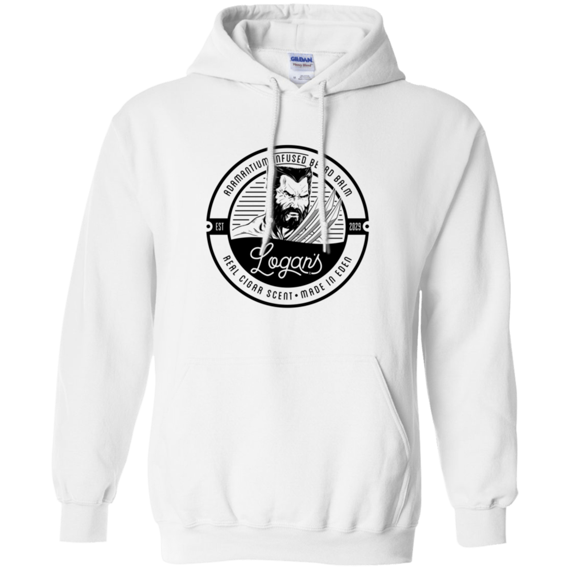 Sweatshirts White / Small Logans Beard Balm Pullover Hoodie