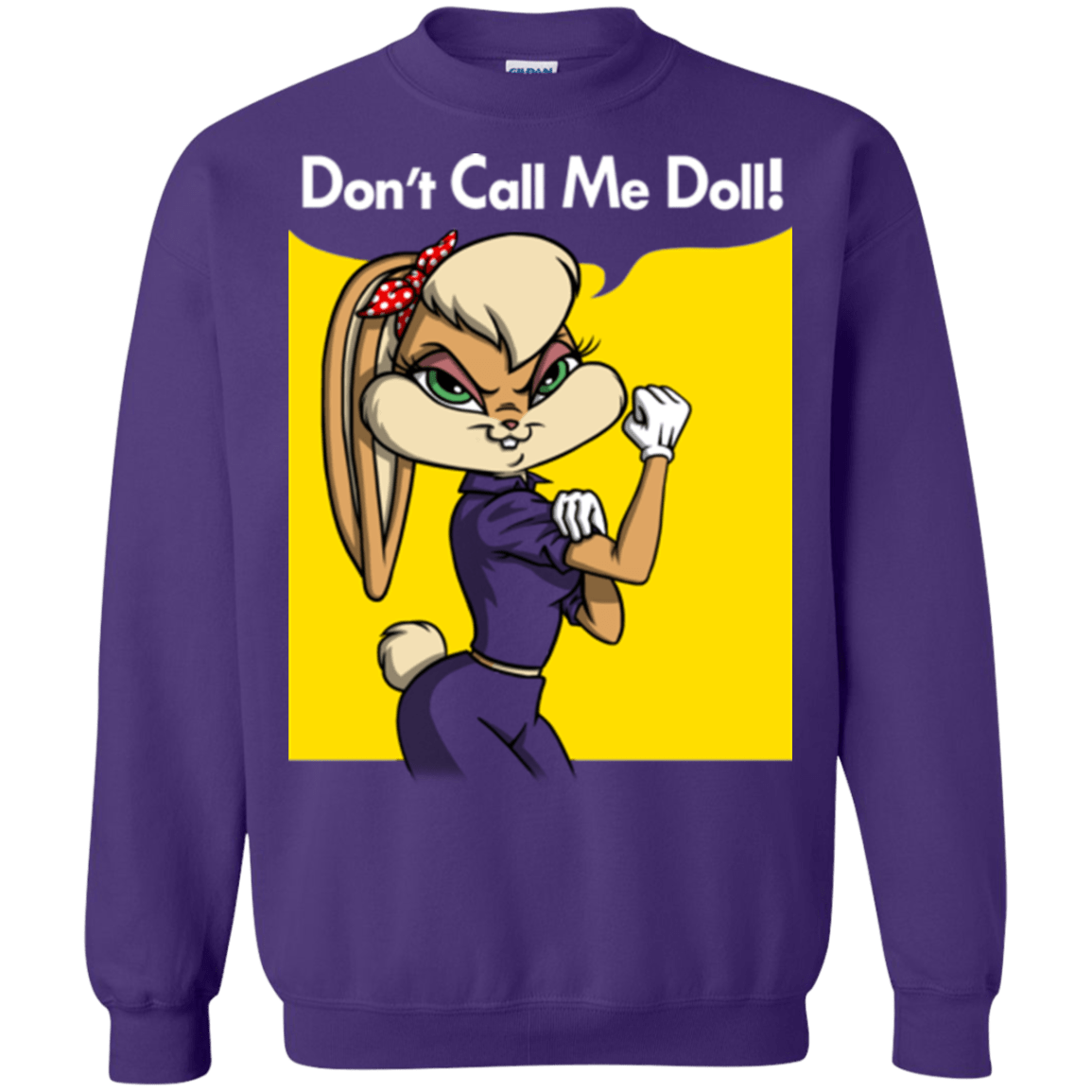 Sweatshirts Purple / S Lola Dont Call me Doll Crewneck Sweatshirt