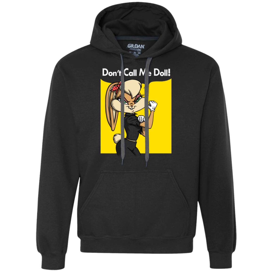 Sweatshirts Black / S Lola Dont Call me Doll Premium Fleece Hoodie