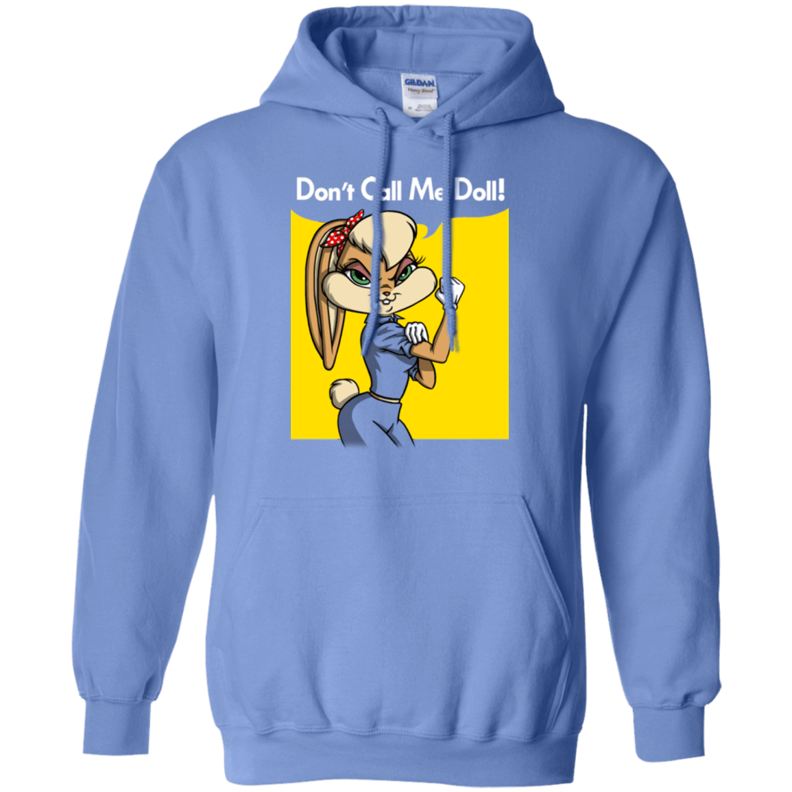 Sweatshirts Carolina Blue / S Lola Dont Call me Doll Pullover Hoodie