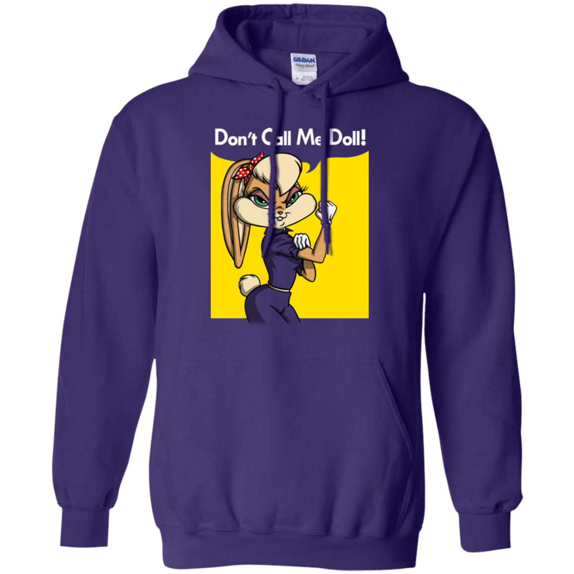 Sweatshirts Purple / S Lola Dont Call me Doll Pullover Hoodie