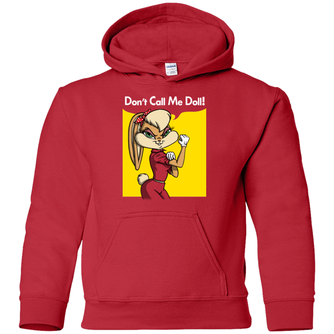 Sweatshirts Red / YS Lola Dont Call me Doll Youth Hoodie