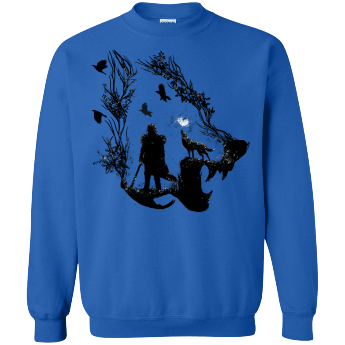 Sweatshirts Royal / Small Lone wolf Crewneck Sweatshirt
