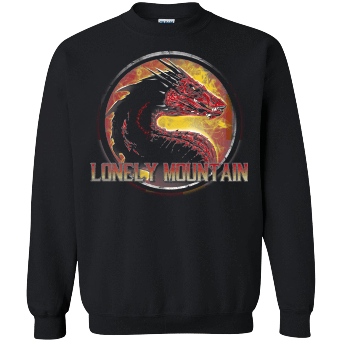 Sweatshirts Black / Small Lonely Mountain Crewneck Sweatshirt