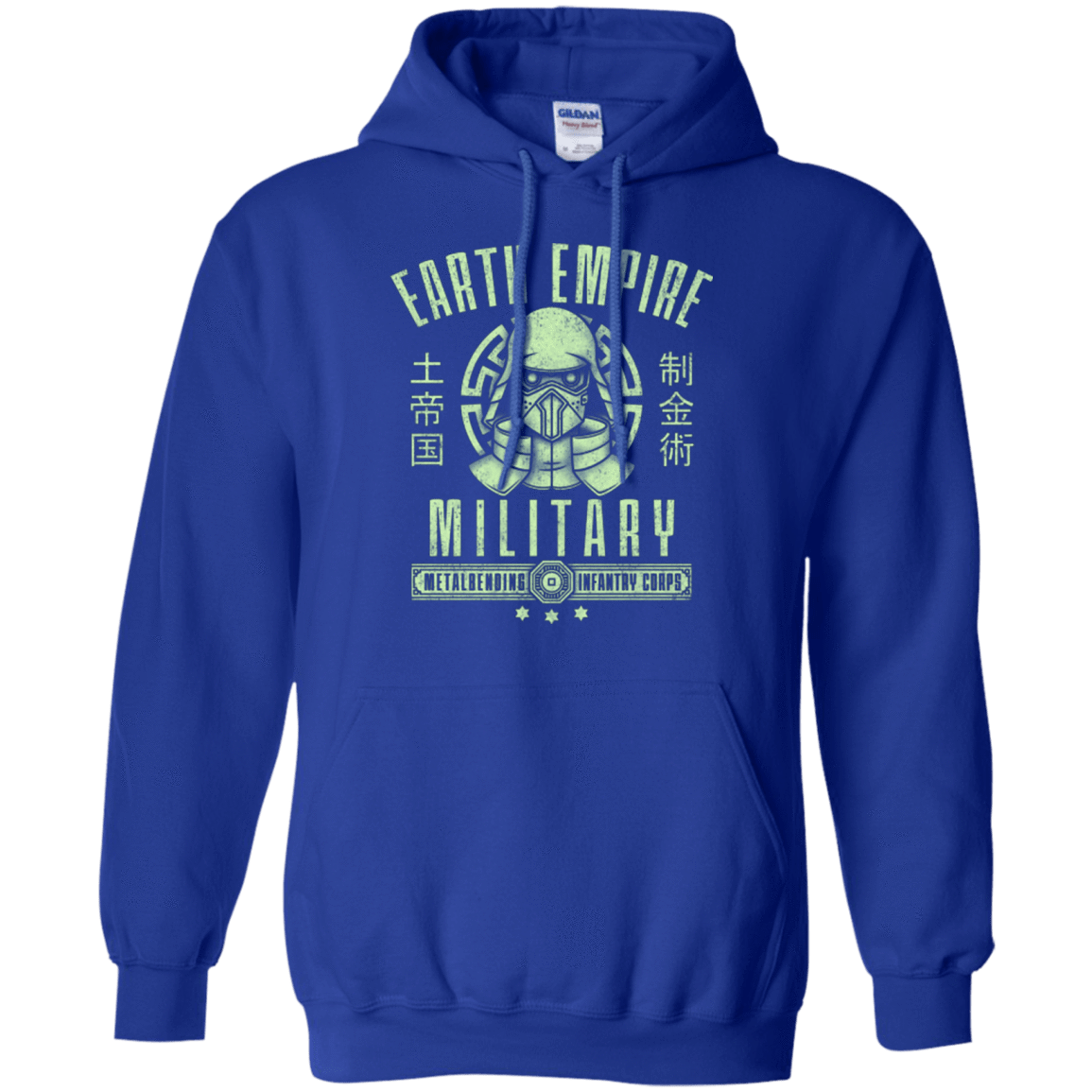 Sweatshirts Royal / Small Long Live Kuvira Pullover Hoodie