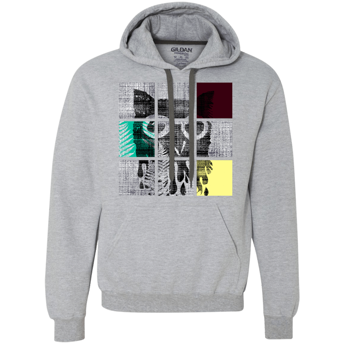 Sweatshirts Sport Grey / S Looking Glass Owl Premium Fleece Hoodie