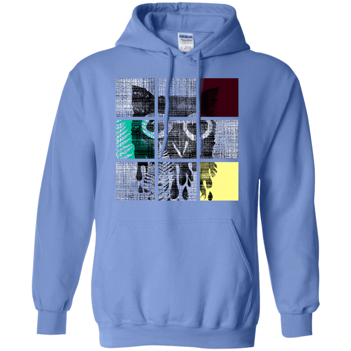 Sweatshirts Carolina Blue / S Looking Glass Owl Pullover Hoodie