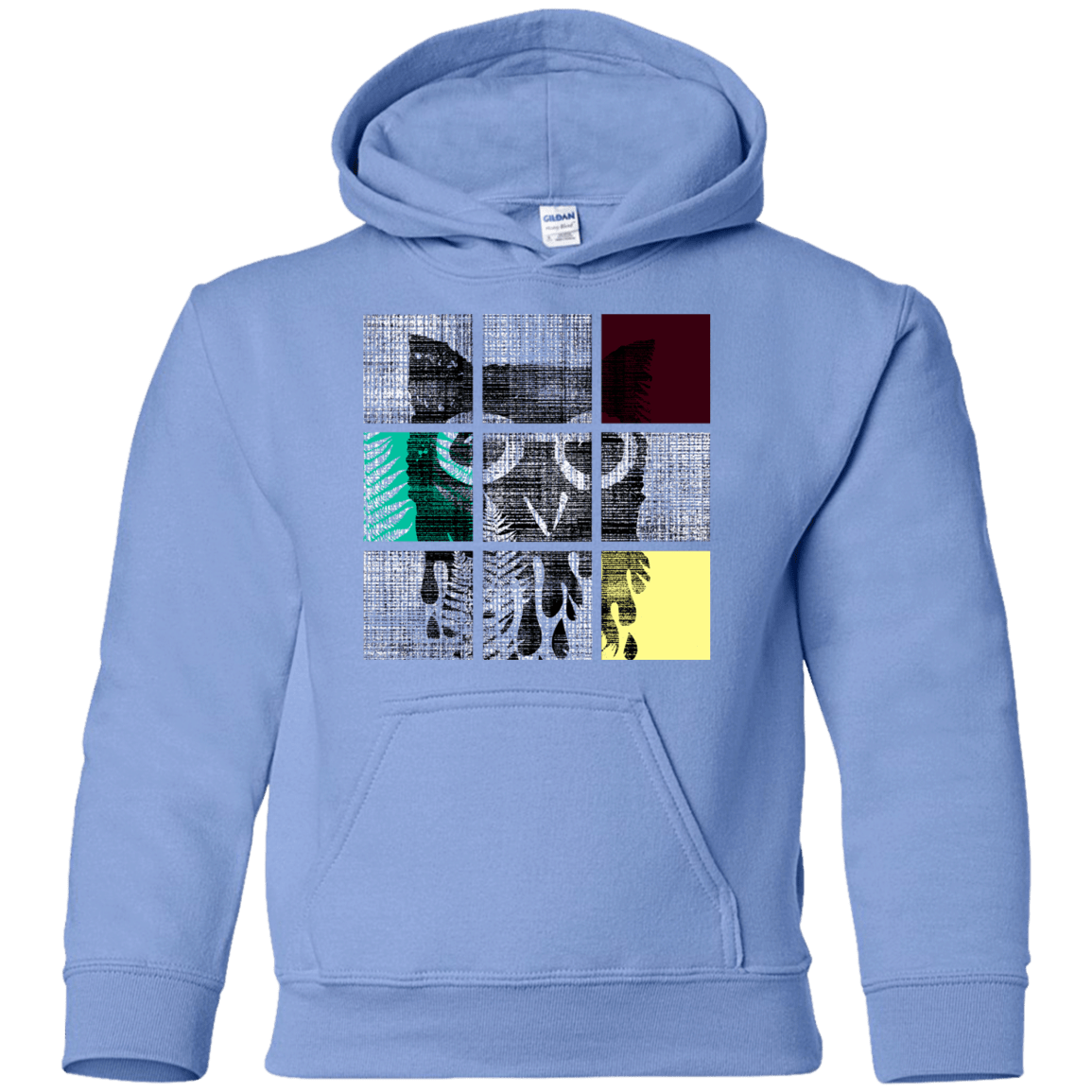 Sweatshirts Carolina Blue / YS Looking Glass Owl Youth Hoodie