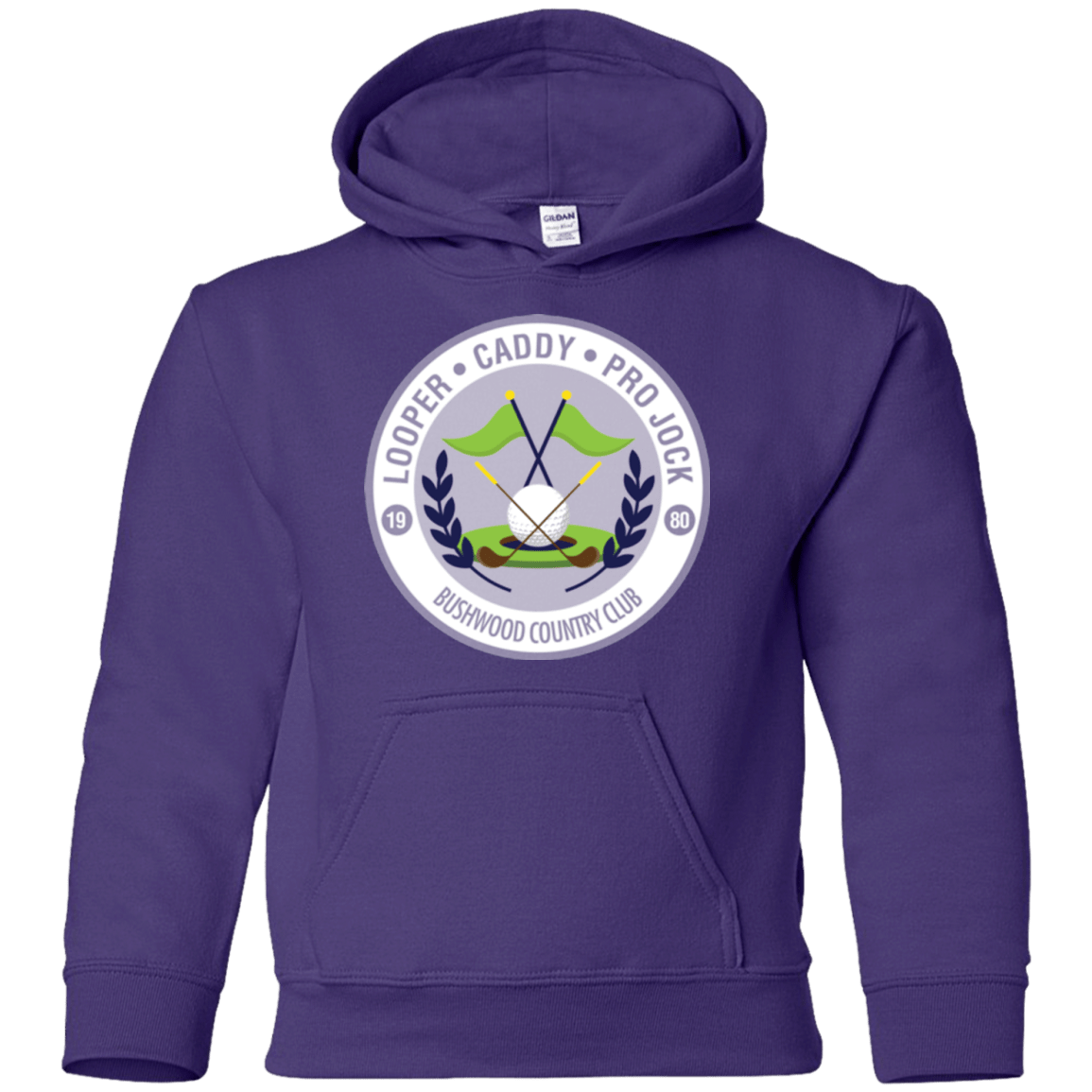 Sweatshirts Purple / YS Looper Youth Hoodie