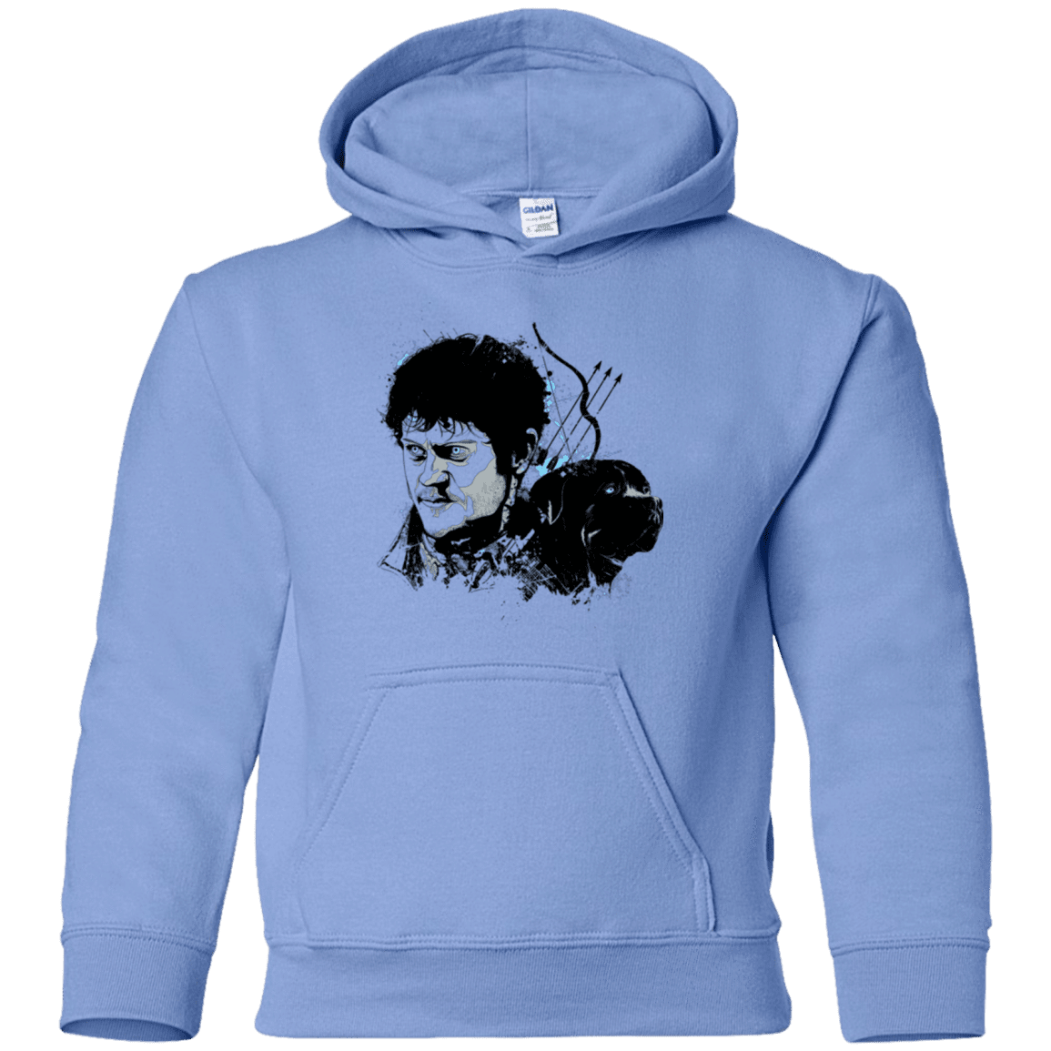 Sweatshirts Carolina Blue / YS LORD BOLT ON Youth Hoodie