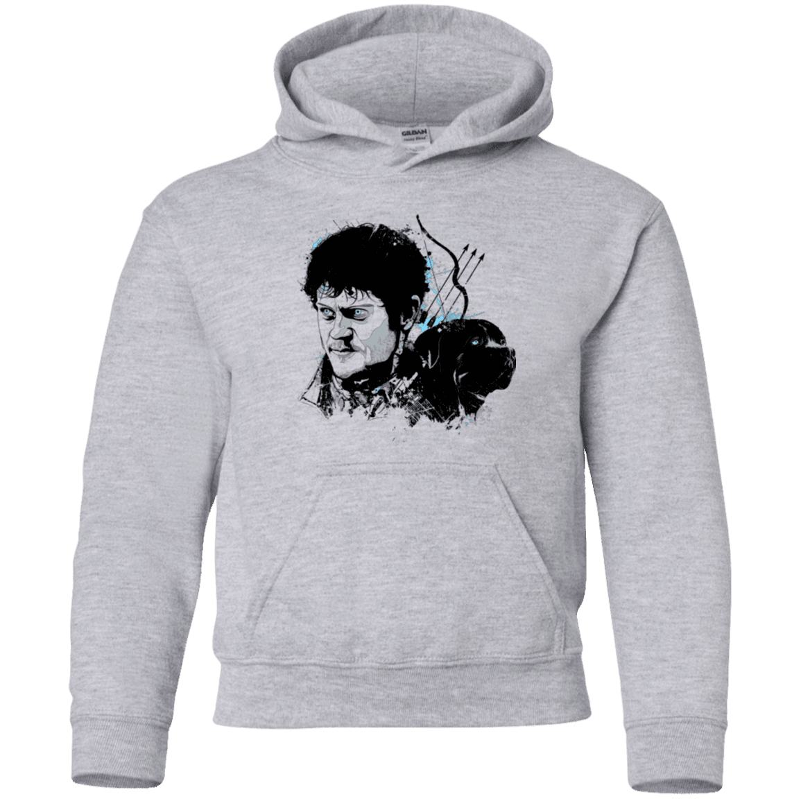 Sweatshirts Sport Grey / YS LORD BOLT ON Youth Hoodie