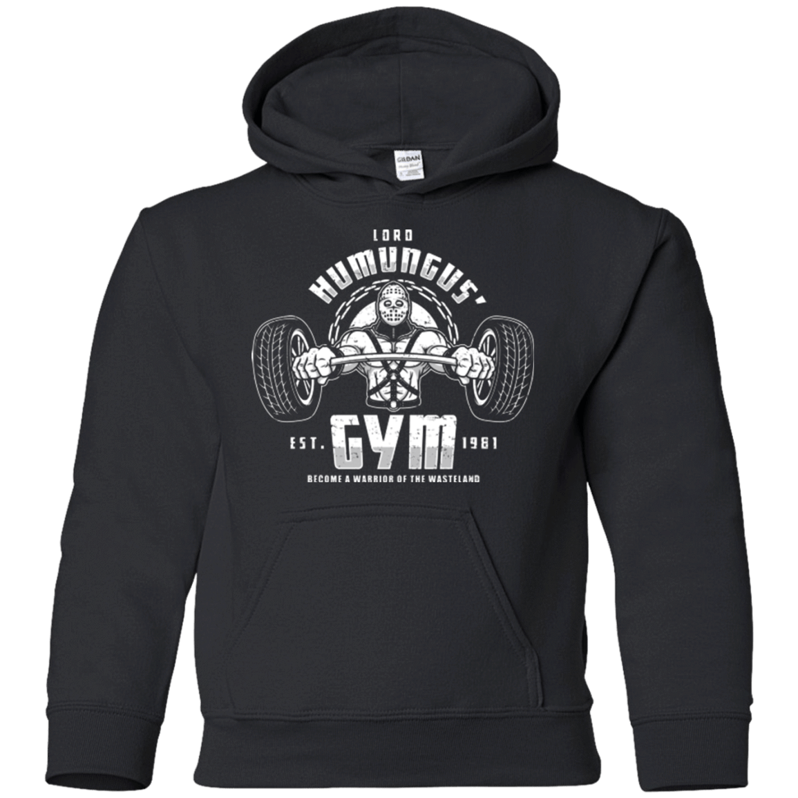 Sweatshirts Black / YS Lord Humungus' Gym Youth Hoodie