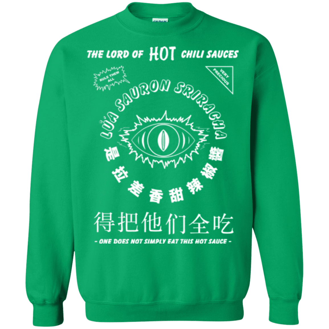 Sweatshirts Irish Green / Small Lord of Hot Sauces Crewneck Sweatshirt