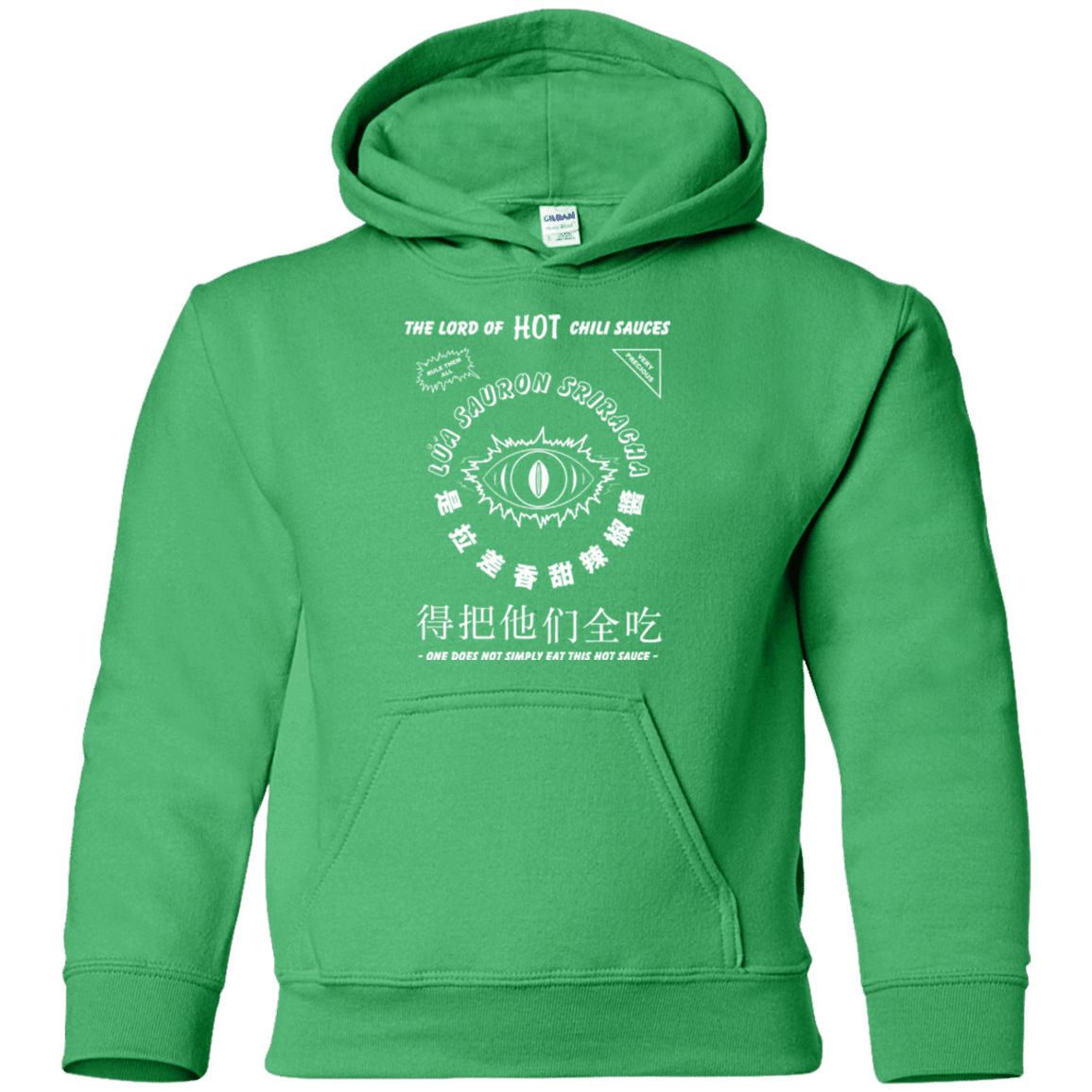 Sweatshirts Irish Green / YS Lord of Hot Sauces Youth Hoodie